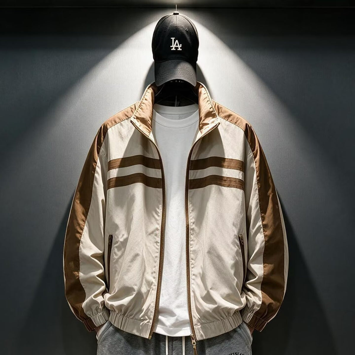 Men's Casual Stand Collar Jacket