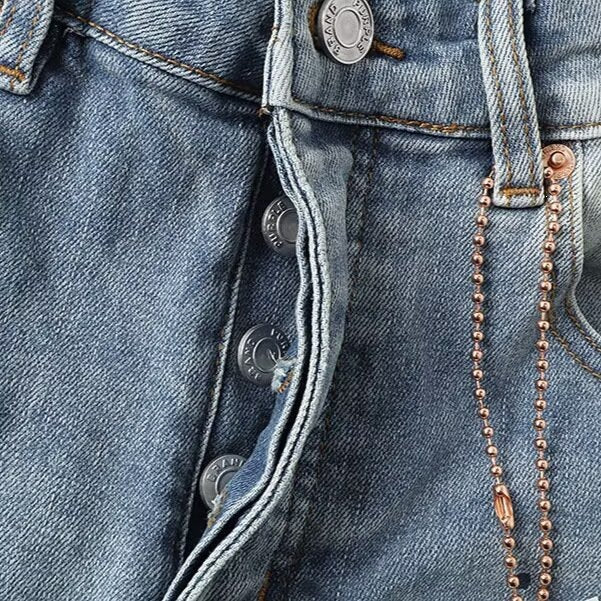 Flare Stretch Denim High Waist Zipper Jeans