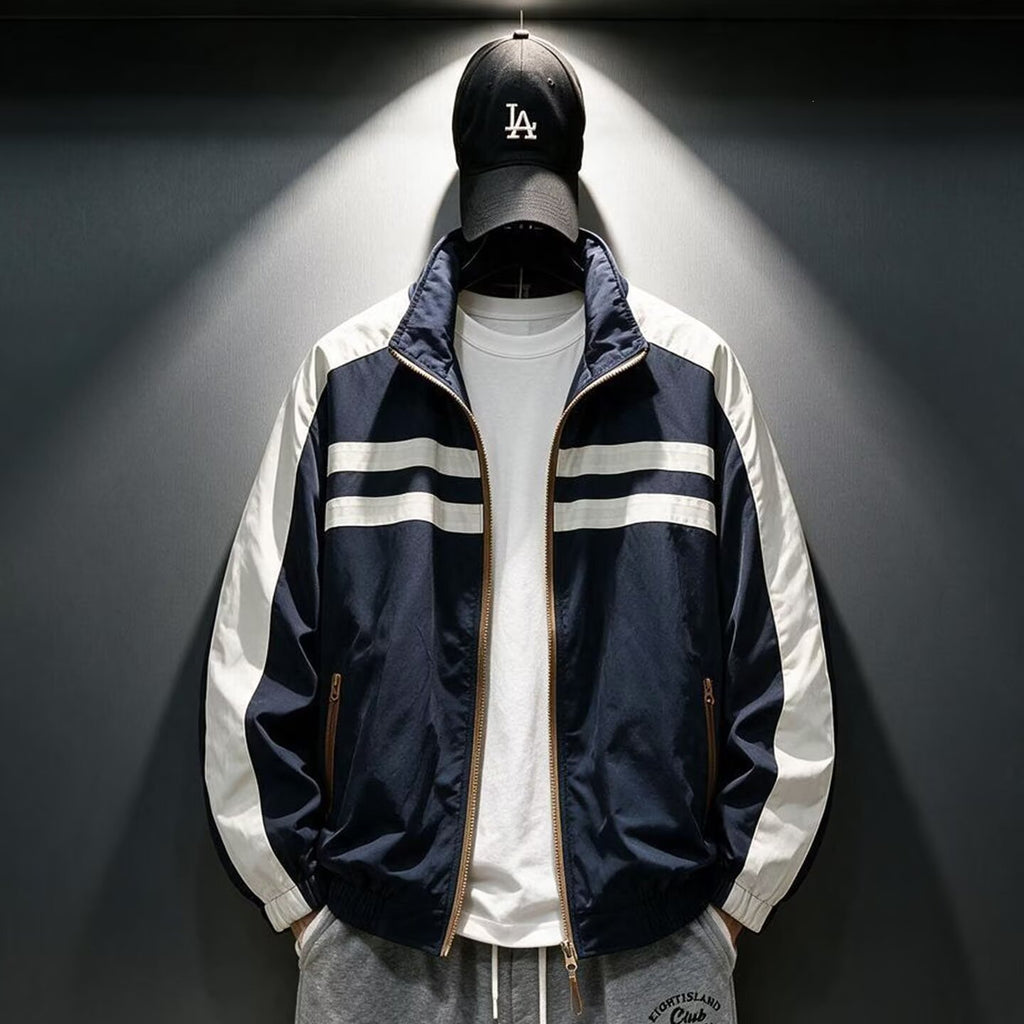 Men's Casual Stand Collar Jacket